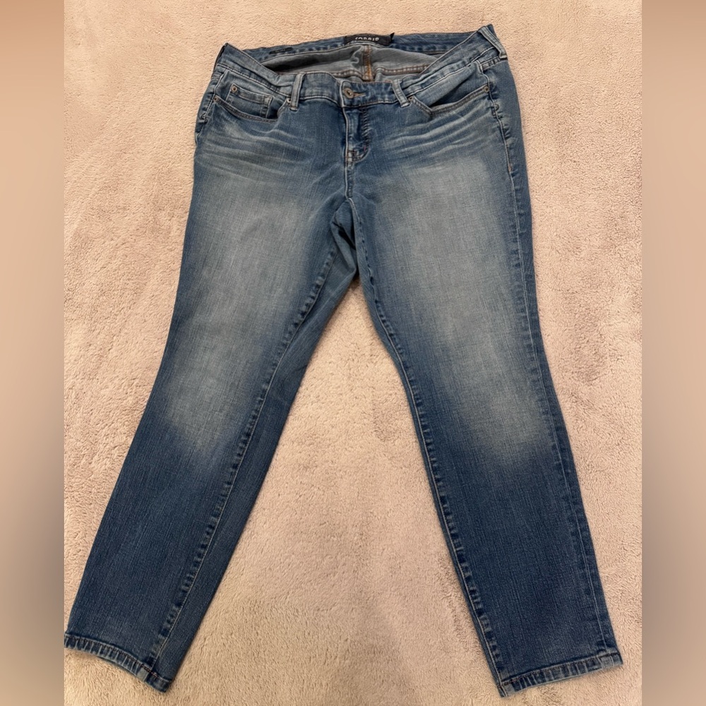 Torrid Women's Blue Skinny Jeans 16 R